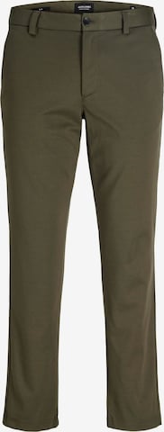 žalia JACK & JONES Prigludęs Kelnės: priekis