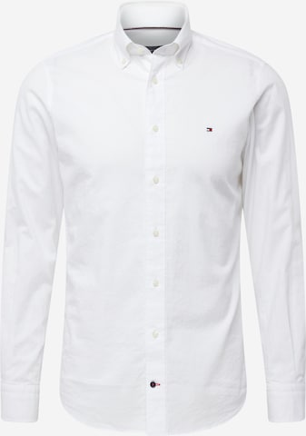 TOMMY HILFIGER Regular fit Button Up Shirt in White: front