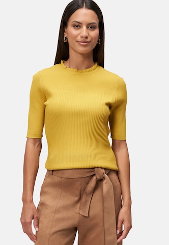Pullover di zero in giallo: frontale
