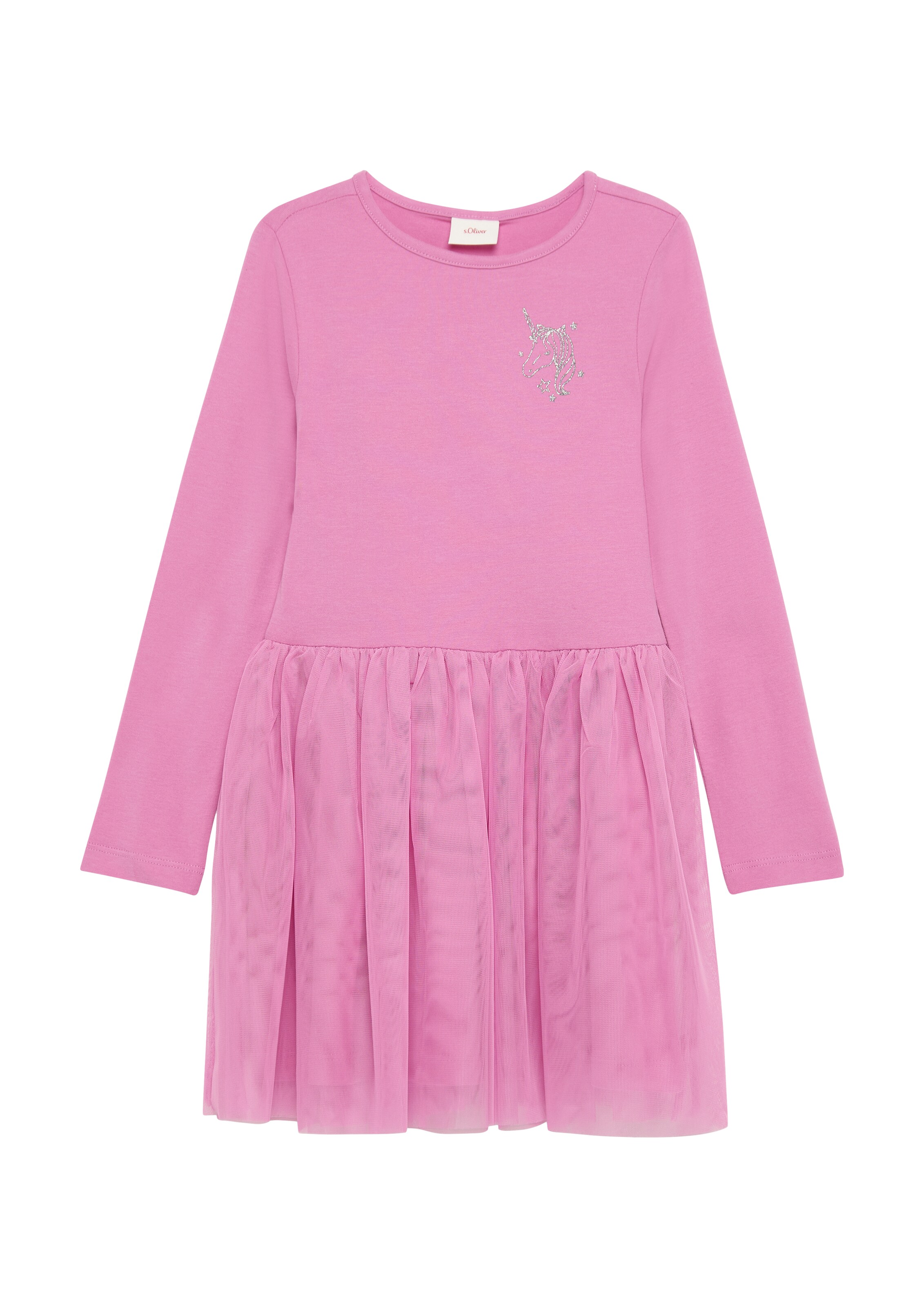 s.Oliver Kleid in Pink: Vorderseite