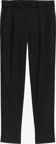 TOM TAILOR Slimfit Pantalon 'Mia' in Zwart: voorkant