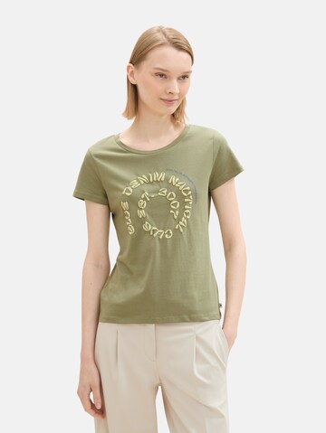 TOM TAILOR DENIM Shirt in Green