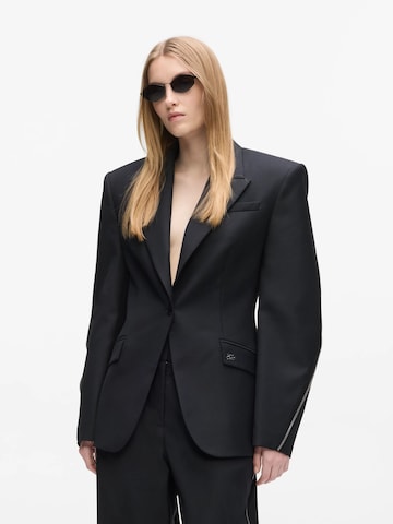 Sacou de la Karl Lagerfeld pe negru: față