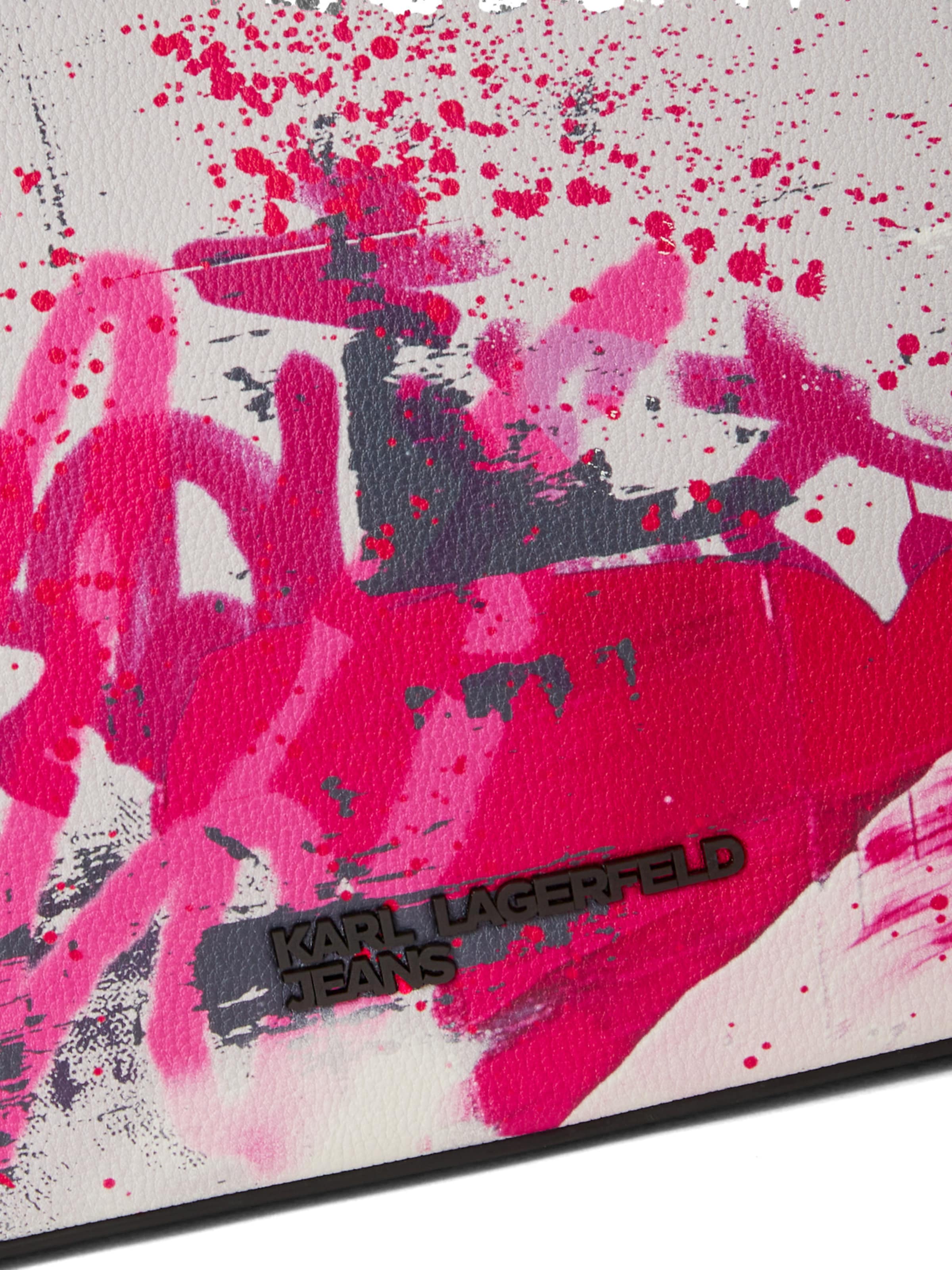 KARL LAGERFELD JEANS Olkalaukku värissä vaaleanpunainen