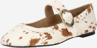 Balerinos su dirželiais iš & Other Stories, spalva – ruda (konjako) / balta, Prekių apžvalga