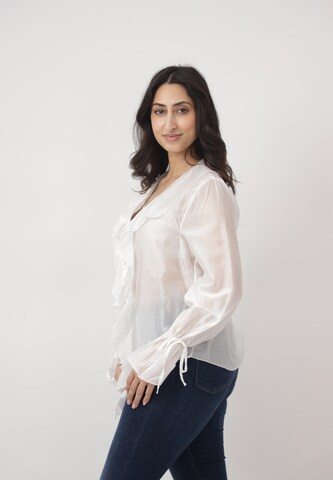 Elara Bluse i hvid