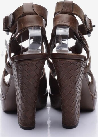 Bottega Veneta Sandals & High-Heeled Sandals in 39,5 in Brown