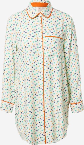 BeckSöndergaard - Camisola de pijama 'Kiona' em branco: frente