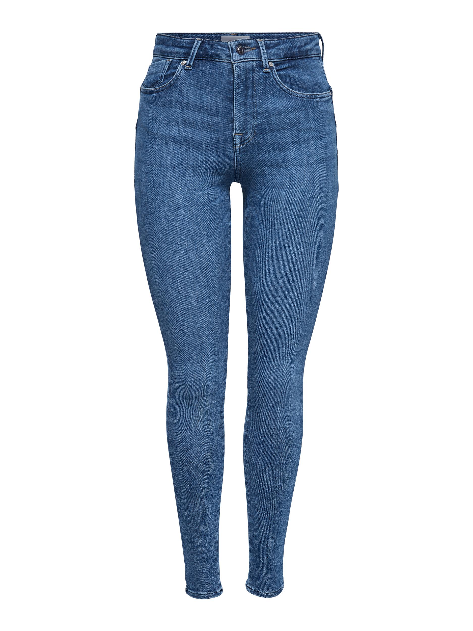 Abbigliamento Nlrs7 ONLY Jeans ONLPower Mid Push Up Skinny Fit in Blu 