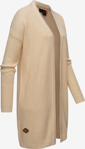 Ragwear Knit Cardigan 'Nadina' in Beige