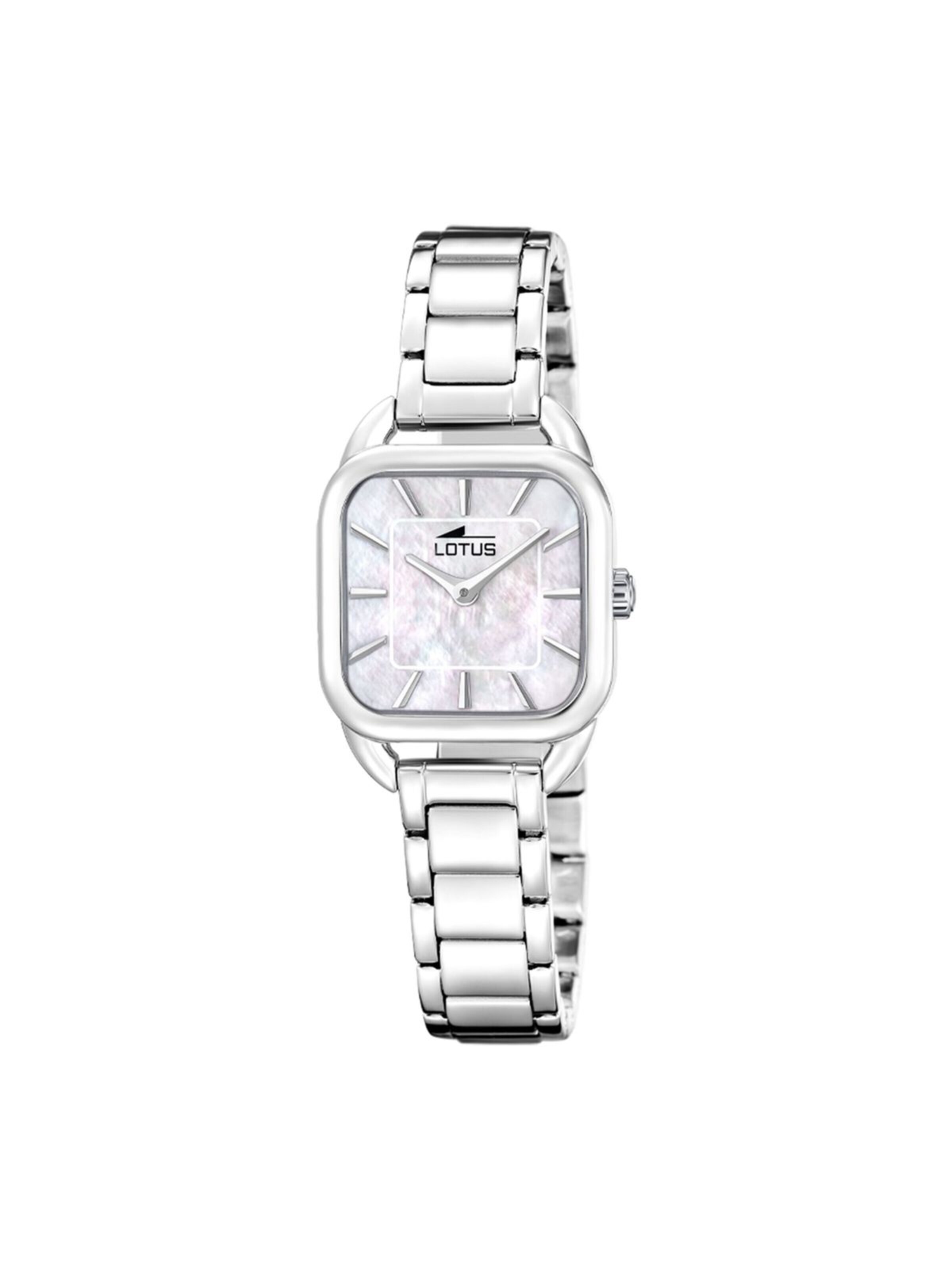 Lotus Analoog horloge in Wit