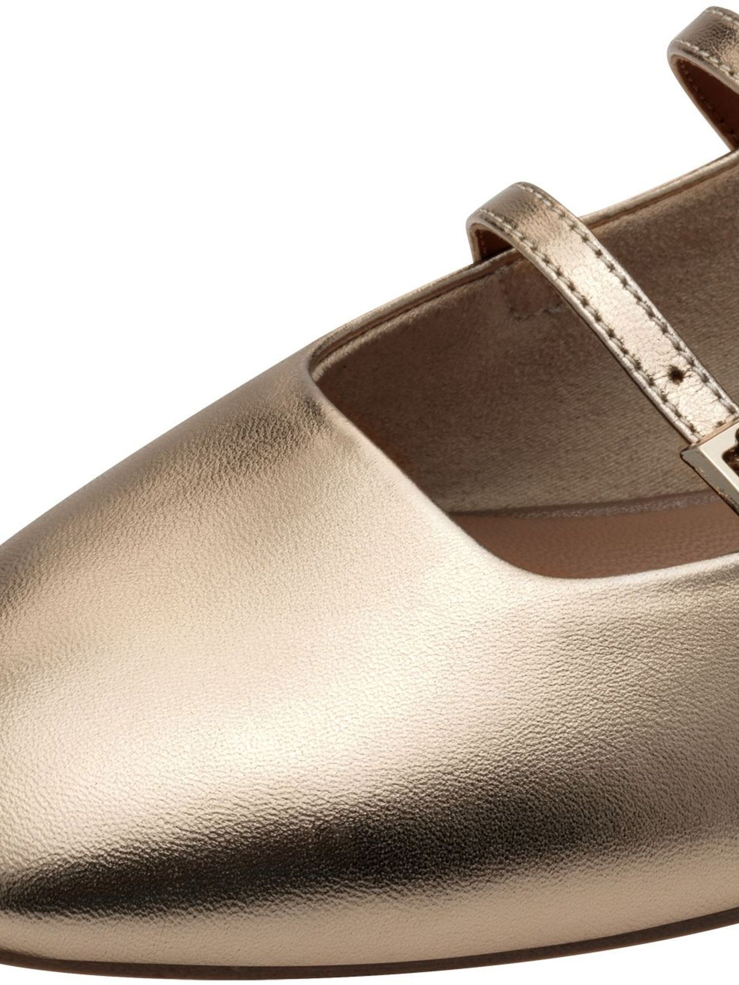 Tamaris Riemchenballerina in Gold