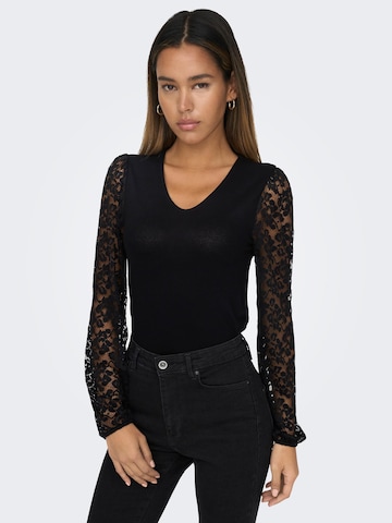 ONLY Blouse 'NANNA' in Black: front
