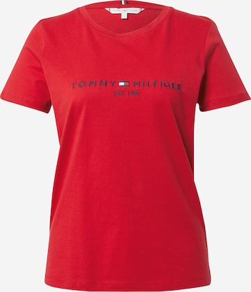 TOMMY HILFIGER - Camiseta en rojo: frente