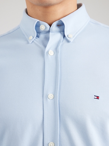 TOMMY HILFIGER Regular Fit Hemd in Blau