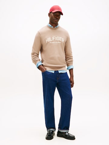 TOMMY HILFIGER Μπλούζα φούτερ 'ARCH' σε μπεζ