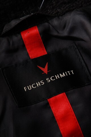 Fuchs Schmitt Bouclé-Blazer XXL in Schwarz