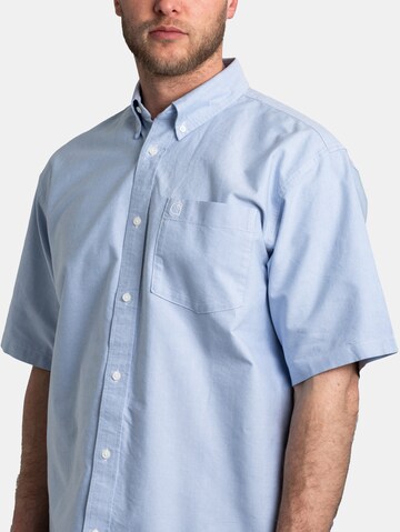 Carhartt WIP Regular Fit Hemd ' Braxton Shirt ' in Blau
