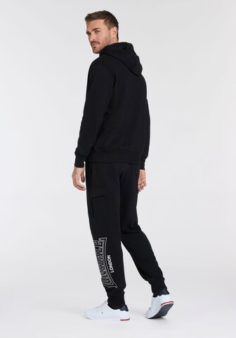 LONSDALE Jogginganzug in Schwarz