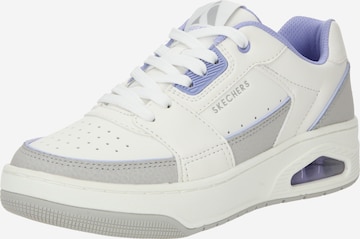SKECHERS Sneakers low 'UNO COURT' i hvit: forside