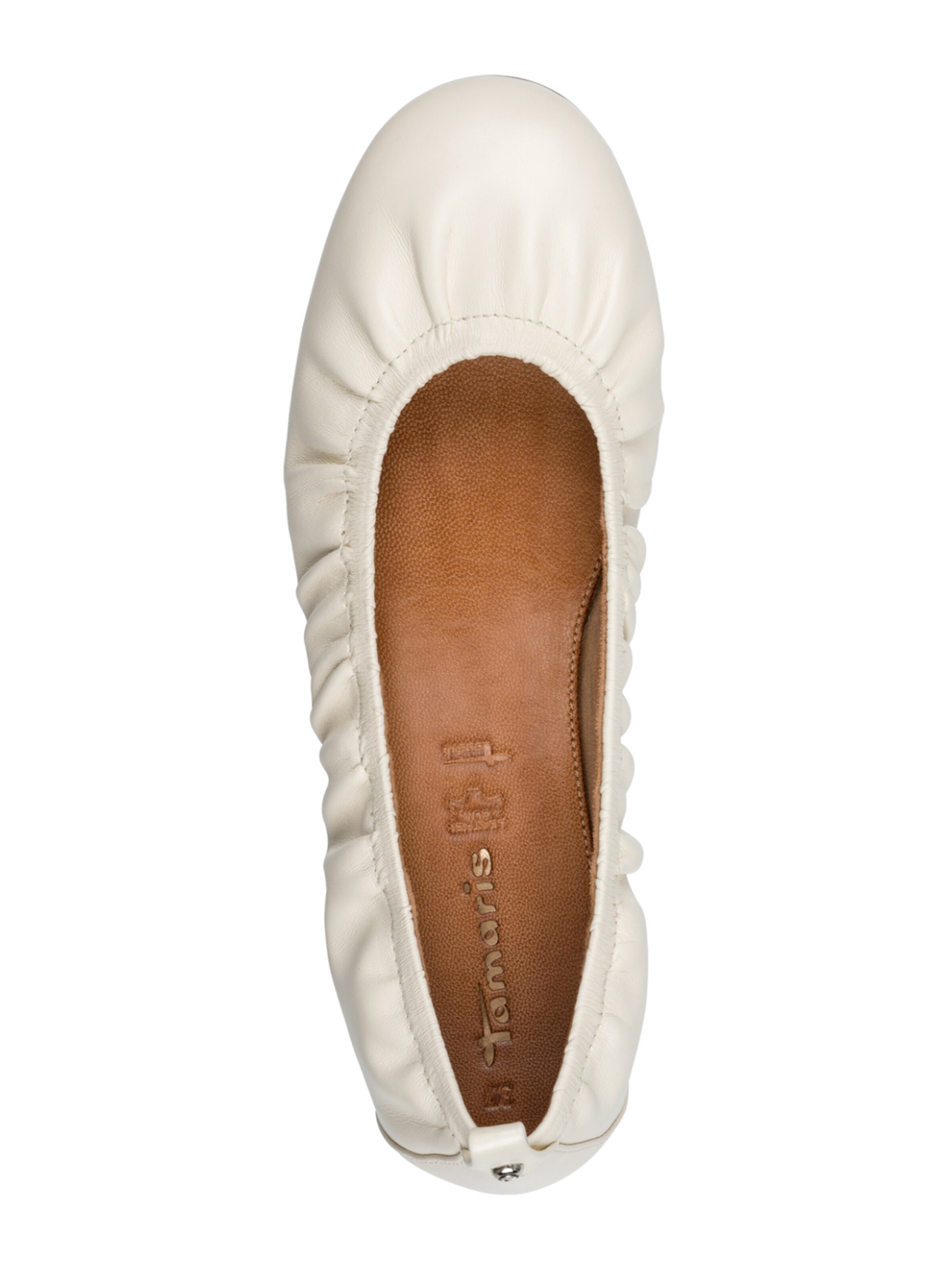 Tamaris Ballerina in Weiß