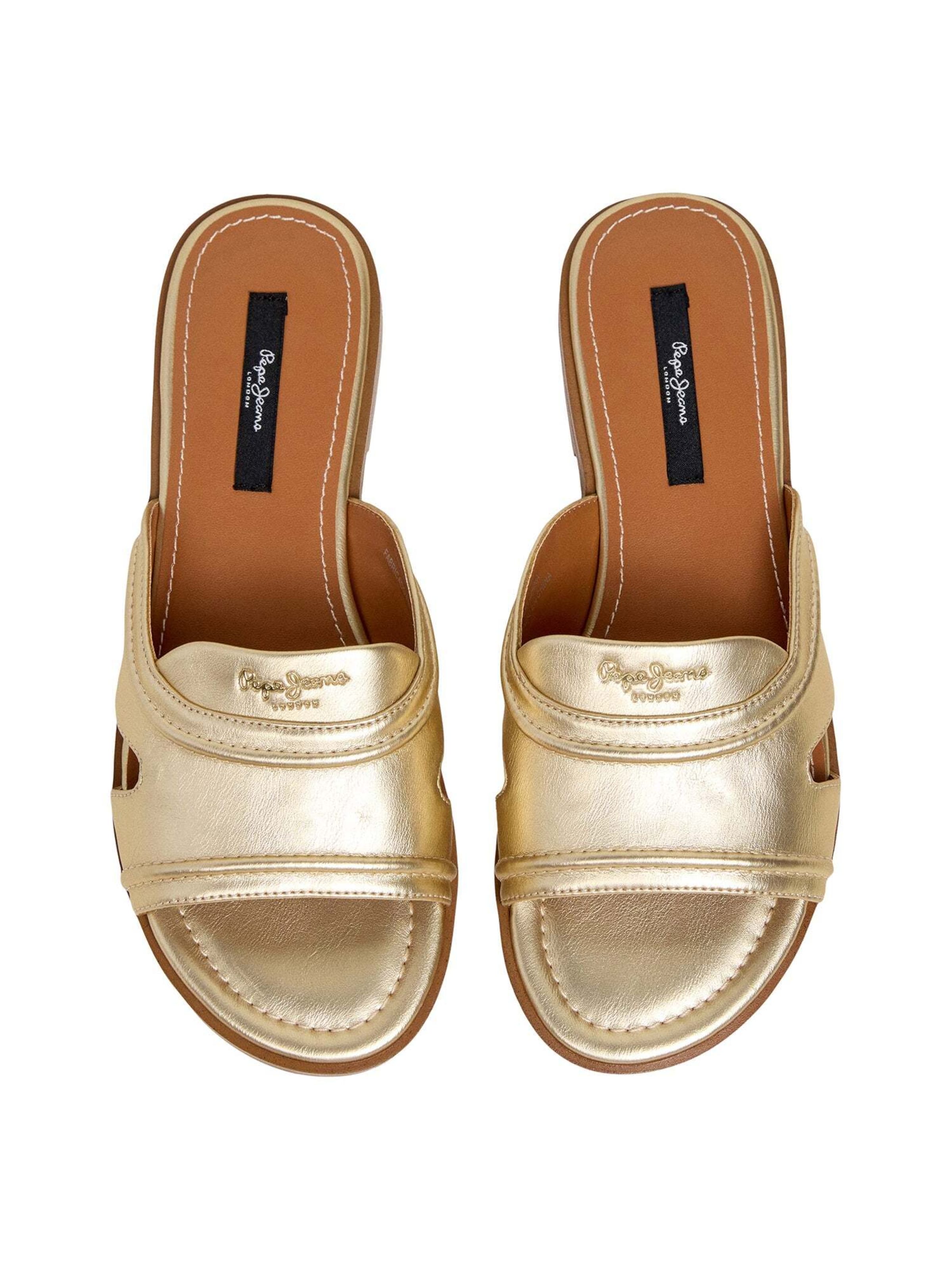 Pepe Jeans Pantolette 'DYANA BAY' in Gold