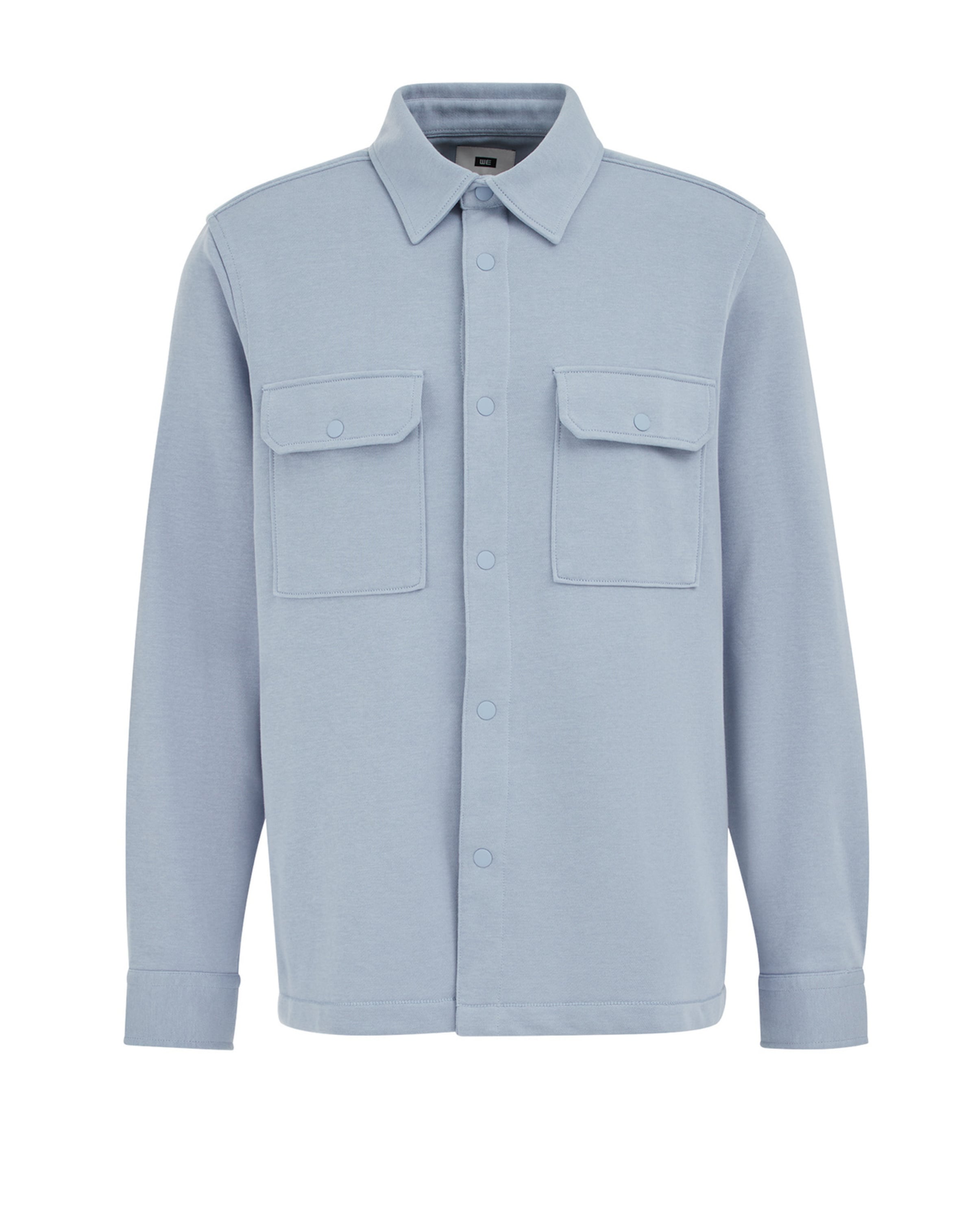 WE Fashion Prehodna jakna | modra barva: sprednja stran