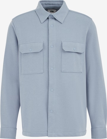 mėlyna WE Fashion Demisezoninė striukė: priekis