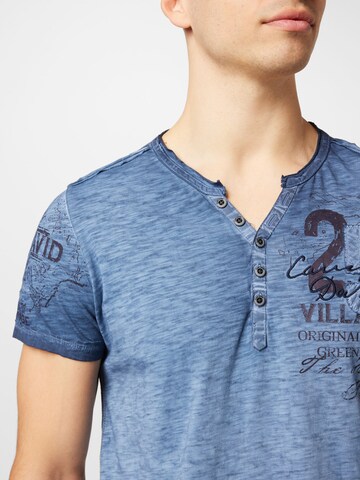 T-Shirt 'Cinque Terre' CAMP DAVID en bleu