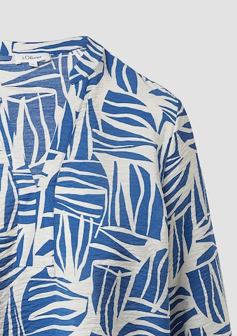 s.Oliver Blouse in Blauw