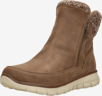 SKECHERS Enkellaarsje 'Synergy - Lovely Collab' in Bruin: voorkant