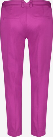 GERRY WEBER Slimfit Stoffbukse i rosa