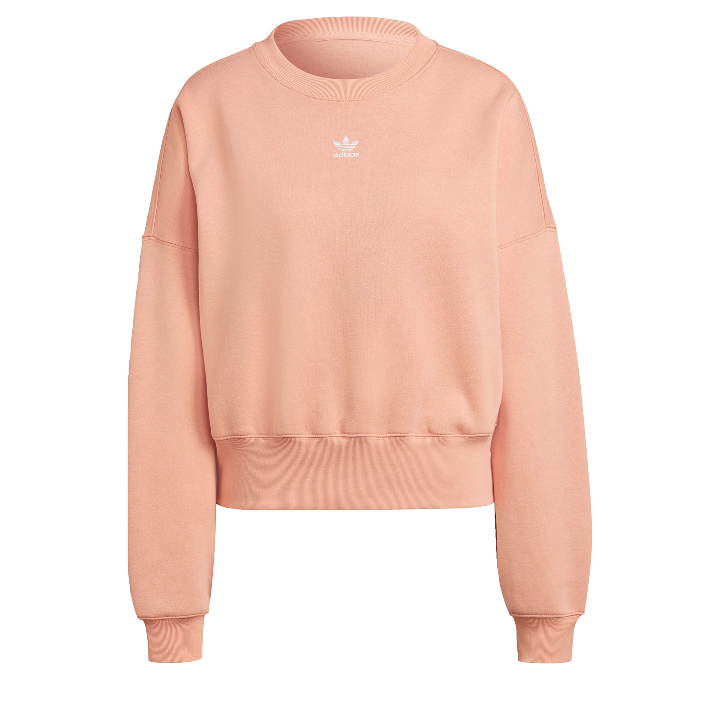 ADIDAS ORIGINALS Sweatshirt Adicolor Essentials Fleece in Rose ABOUT YOU