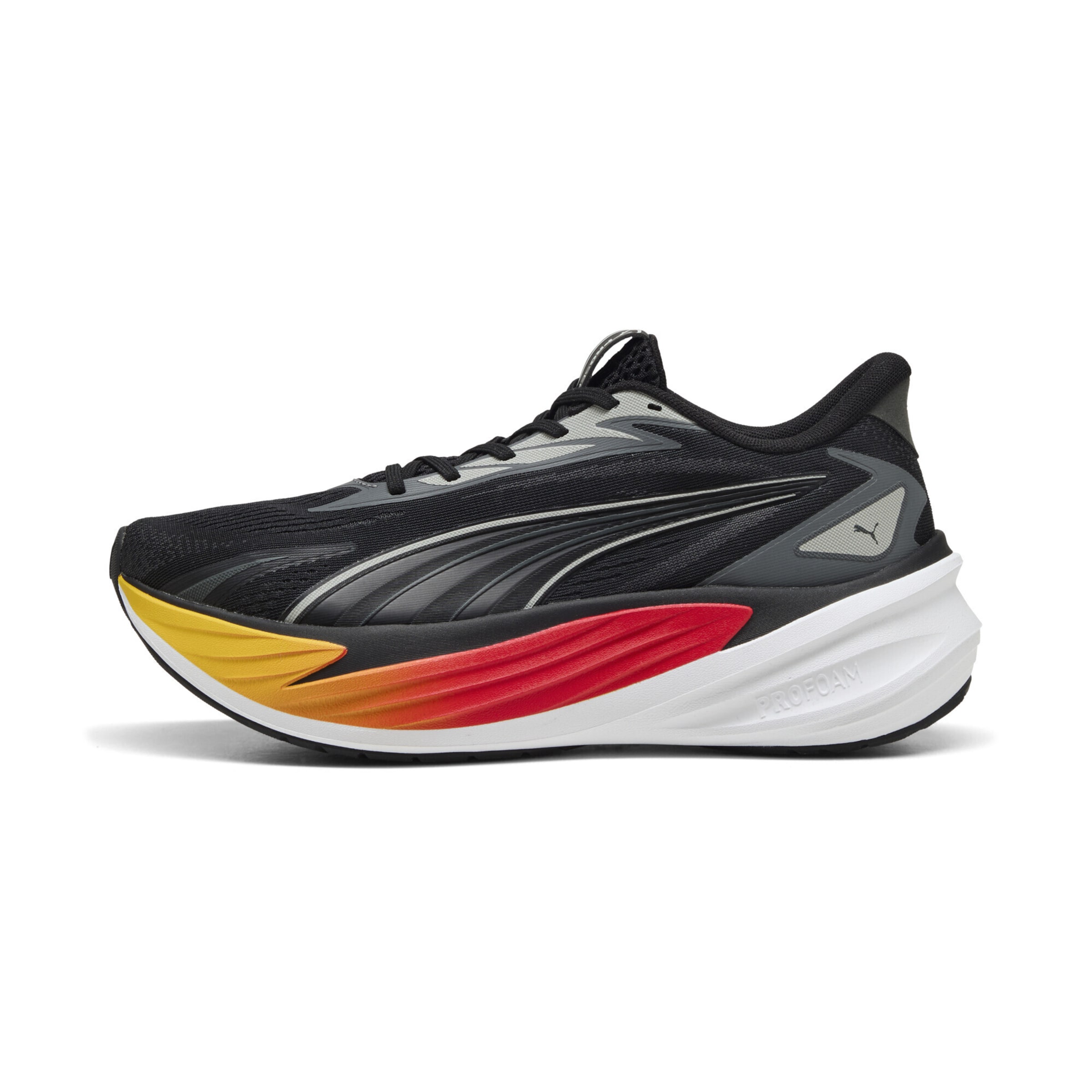 PUMA Laufschuhe 'Maxima Pro' in gelb / grau / rot / schwarz, Produktansicht