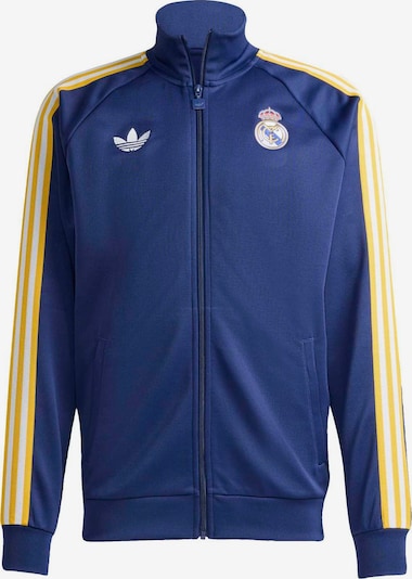 ADIDAS PERFORMANCE Treenitakki 'Real' koossa S värissä tummansininen / keltainen / valkoinen, Tuotenäkymä