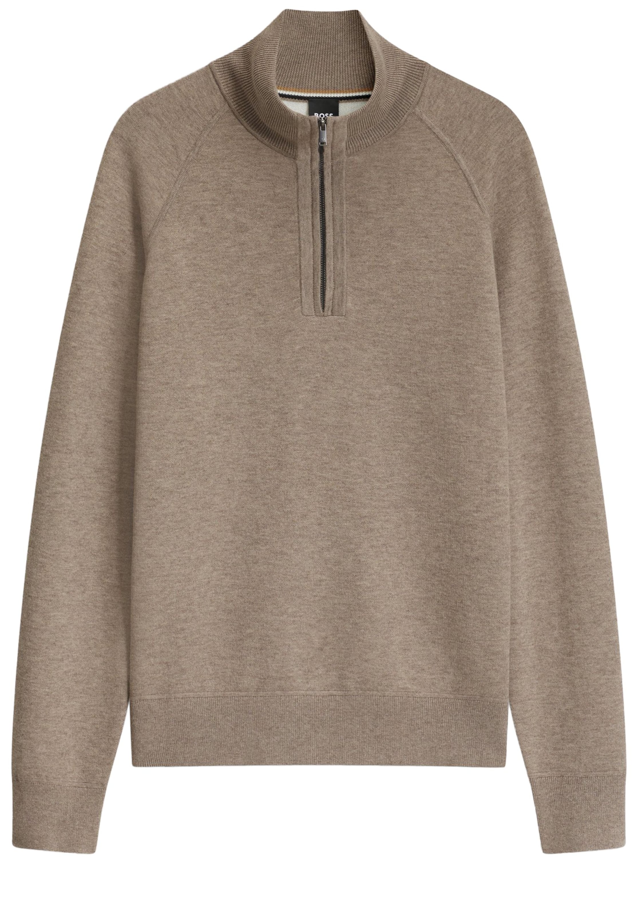 BOSS Pullover 'Fabio' in Braun: Vorderseite