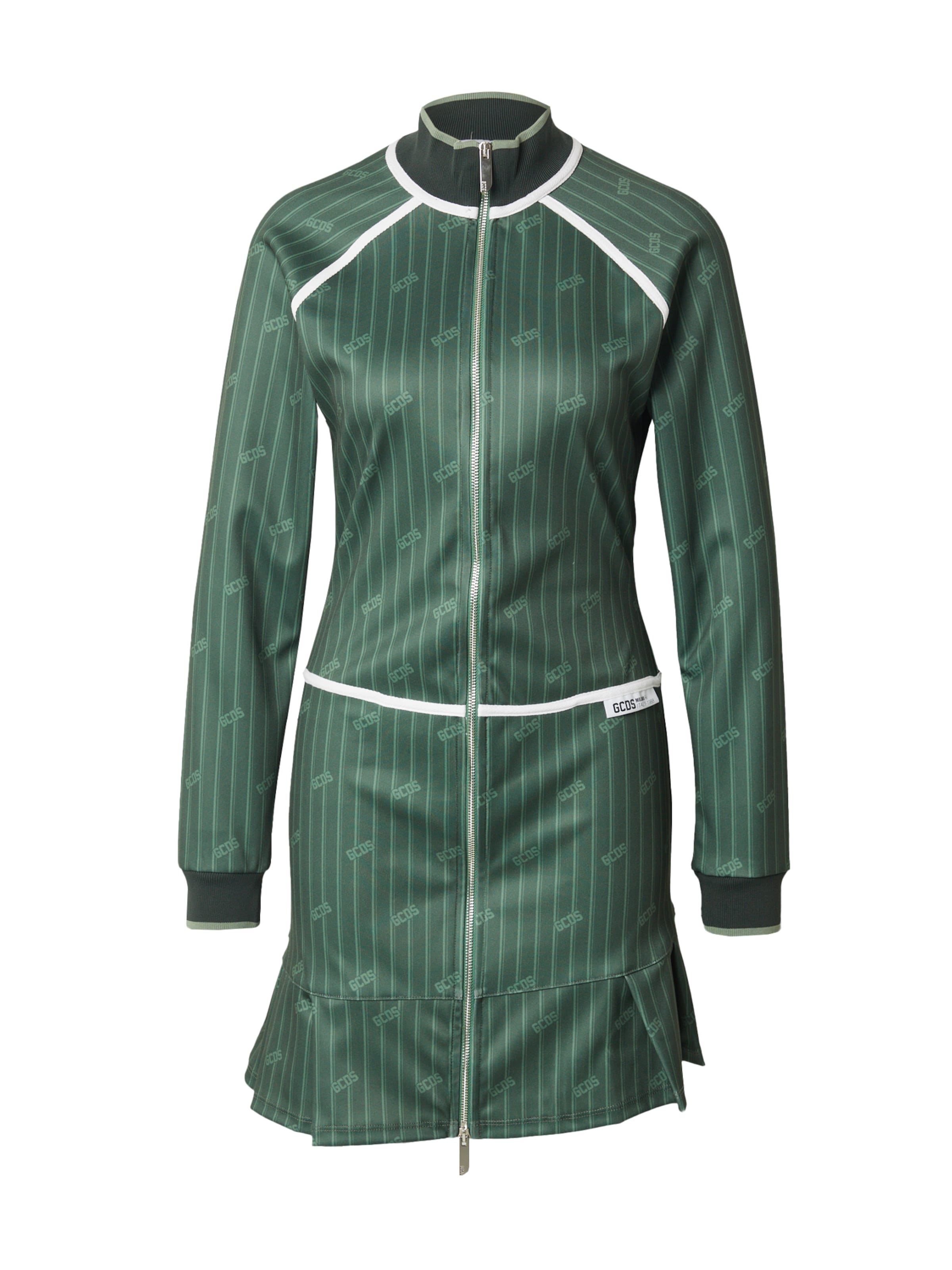 Robe GCDS en vert : devant