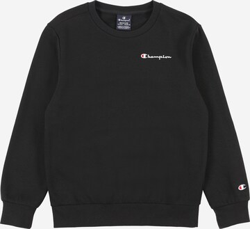 Champion Authentic Athletic Apparel Sweater in Black: front