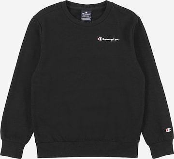 Champion Authentic Athletic Apparel Sweatshirt in Black: front