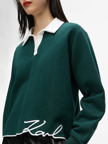 Karl Lagerfeld Sweatshirt in Groen