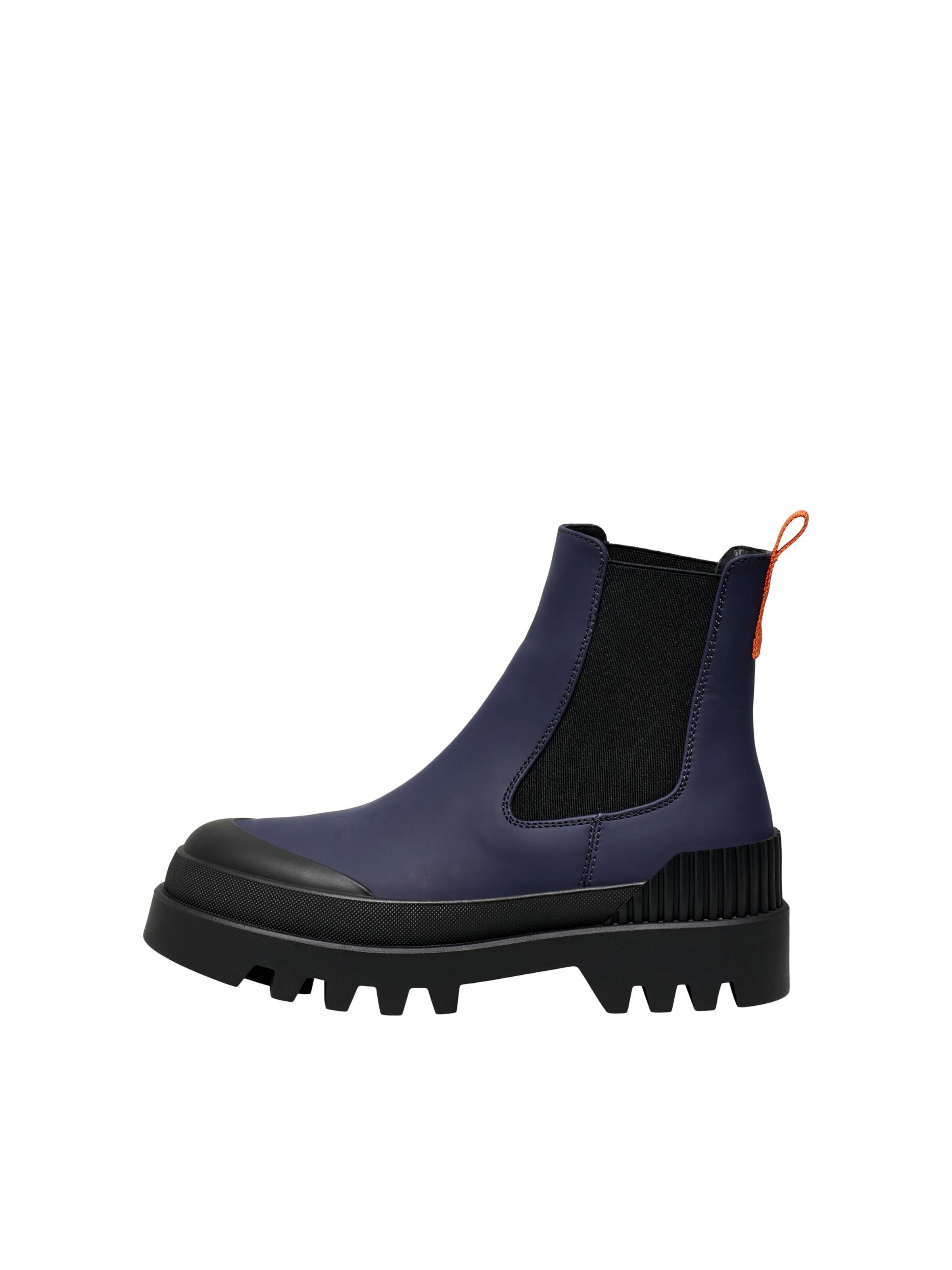 ONLY Chelsea Boots 'BUZZ-2' in Blue: front