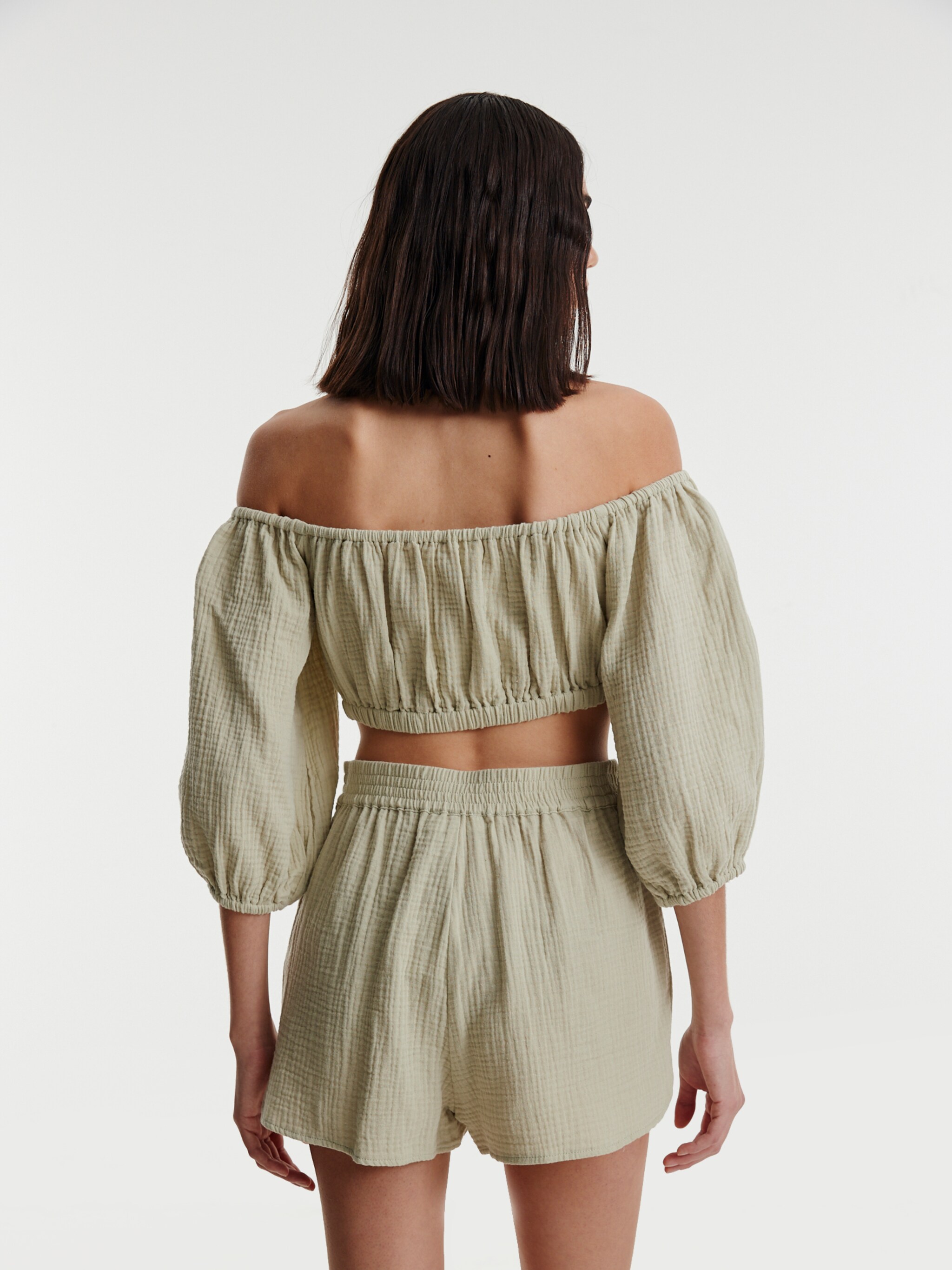 EDITED Produkter Bluse 'Nadda' grøn