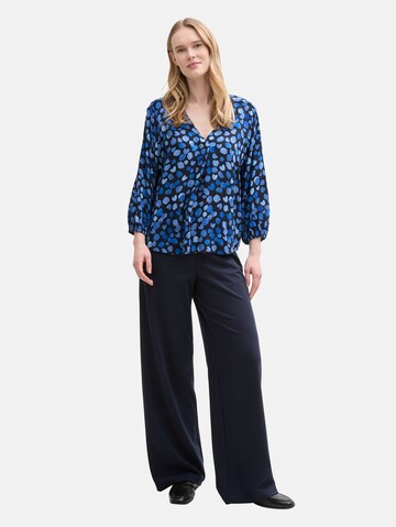 Chemisier TOM TAILOR en bleu