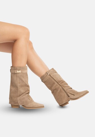 Salinyang Støvler i beige