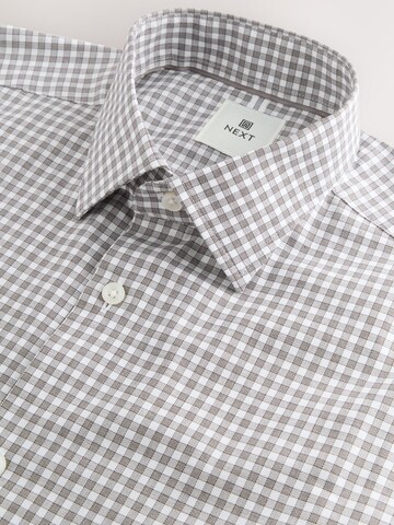 Coupe slim Chemise Next en gris