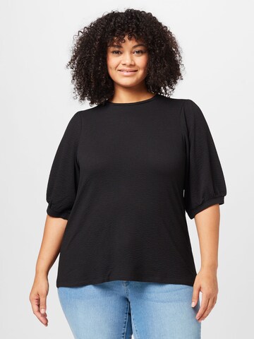 EVOKED Blouse 'DIANAN' in Black: front