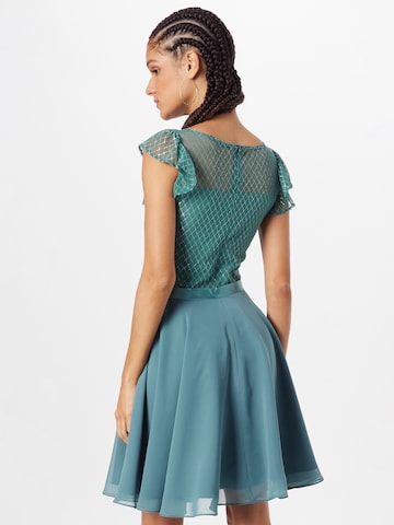 Robe de cocktail SWING en vert