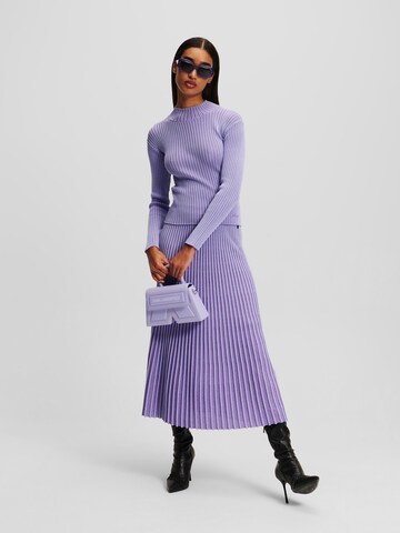 Karl Lagerfeld - Falda en lila