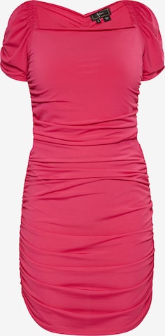 Robe faina en rose : devant