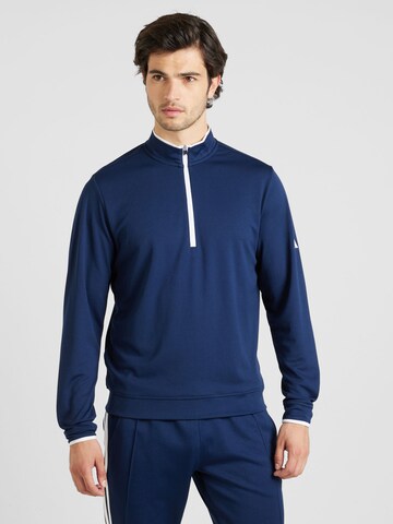 ADIDAS GOLF - Camiseta deportiva en azul: frente